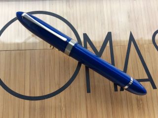 Omas 360 Mezzo Blue Roller Ball Pen Prototype