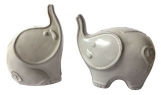 Jonathan Adler Iconic Ceramic Elephant Salt And Pepper Shakers