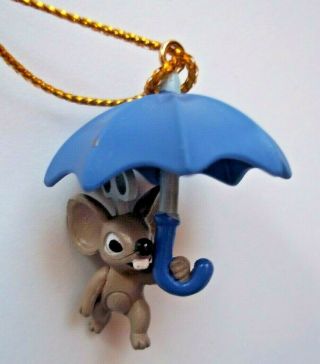 Wind Up Mouse & Umbrella Rudolph Misfit Toys Mini Ornament Classic Media