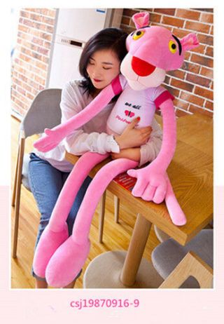 Pink Panther Plush Toy Stuffed Animal Doll 130cm 50 " Large Life Size Figure