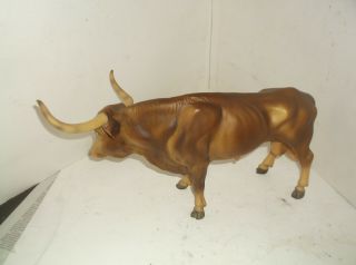 Vintage Breyer Early Mark Texas Longhorn Bull 75 cattle cow 3