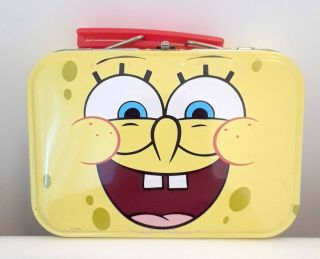 Spongebob Squarepants Mini Tin Lunch Box