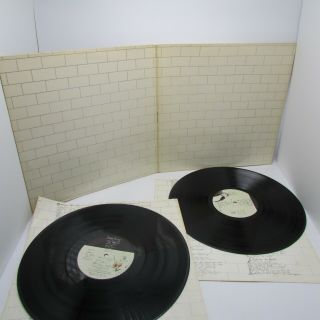 Pink Floyd The Wall Lp 1979 Columbia 36185 No Print On Cover 1st Us Vinyl=ex
