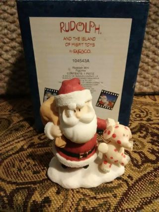 Santa Christmas Ornament " Rudolph And The Island Of Misfit Toys "