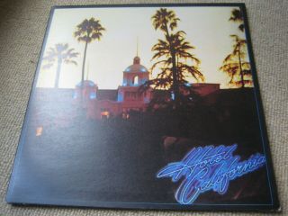 The Eagles Hotel California Lp Uk 1st Press - Audio [ex,  /ex,  ]