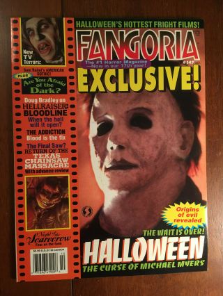 Fangoria 147 October 1995 Halloween The Curse Of Michael Myers