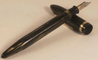 Vintage Sheaffer Balance Lifetime 1000 Brown Striated Fountain Pen