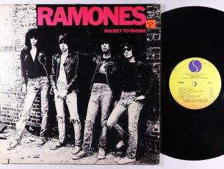 Ramones - Rocket To Russia Lp - Sire Og Press Vg,