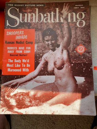 The Nudist Picture News - Modern Sunbathing