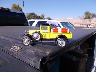 1997 Ltd Ed Kent Feeds 70th Model A Ford Pickup Truck Spec Cast Toy Coin Bank
