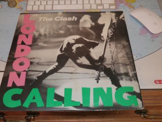 The Clash London Calling Double Vinyl Lp,  1979,  Cbs Insert.  1st Uk Pressing Ex,