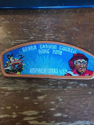 Grand Canyon Council Wipala Wiki Lodge 432 Noac 2018 Csp Man With Hat