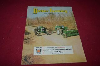 Oliver Tractor Better Farming For Spring 1961 Dealers Brochure Amil15