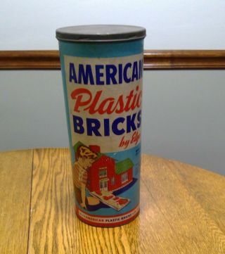 Vintage American Plastic Bricks By Elgo 725