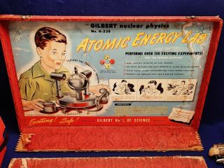 Vintage Gilbert Atomic Energy Nuclear Radiation Robot Space Toy Lab Chemistry 2