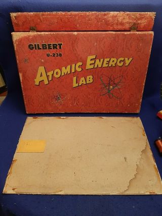 Vintage Gilbert Atomic Energy Nuclear Radiation Robot Space Toy Lab Chemistry 3