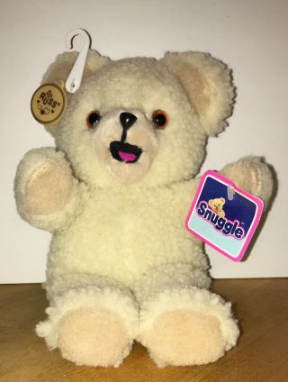 1986 Russ 11” Snuggle Fabric Softener Plush Teddy Bear With Tags