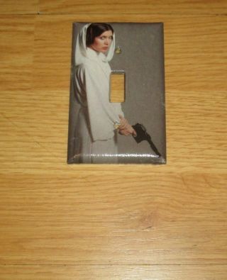 Princess Leia Organa Classic Star Wars Light Switch Cover Plate 1