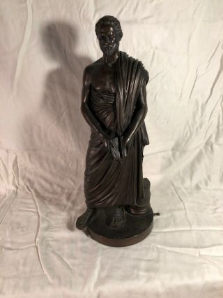 19th Century Bronze Statue Demosthenes