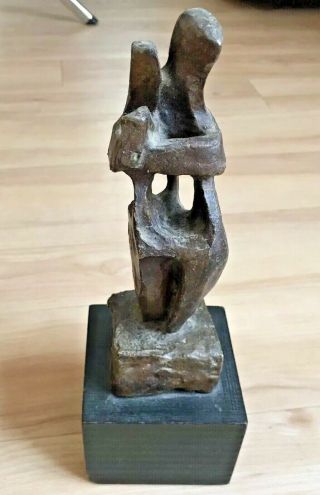 Mid Century Modern Bronze Sculpture Eli Ilan C1965