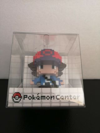 Pokemon Center Japan Limited Dot Figure Boy Ash Ketchum Promo Game 2011 Rare