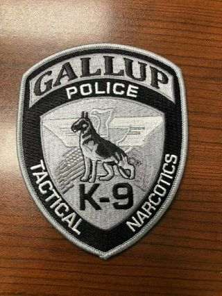 Mexico State Police,  Nm. ,  Gallup K - 9,  Narcotics Unit Patch