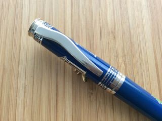 OMAS THE TRIP OF PHOENIX BLUE LIMITED EDITION 102/888 PENS BOXED RETAIL 2700 $$ 3