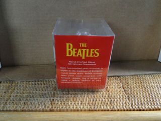 Beatles Hand - crafted Glass Christmas Ornament 3