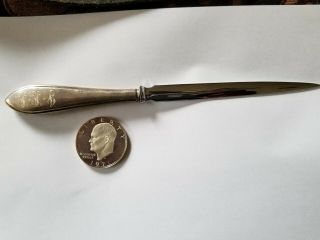 Eisenhower 1971 - S 40 Silver Dollar And Sterling Silver Handle Paper Opener