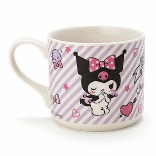 Kuromi Mug Cup Ceramic Kawaii Sanrio f/s Japan 2