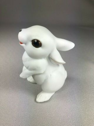 Kaiser Germany Porcelain Figurine Of A Rabbit Sitting Up,  Partially Decorated