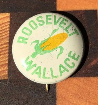ROOSEVELT WALLACE Corn 1940 Agriculture 3/4 