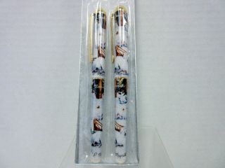 Samoyed Dog Designer Roller Pen Set - 2 Pens - In Gift Box By Ruth Maystead