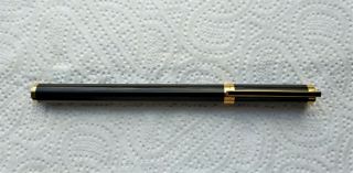 S.  T.  Dupont Gatsby (1st Ver. ) Fountain Pen Chinese Black Lacquer & Gold - M 18K 2