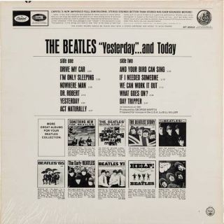 BEATLES Rare FANTASY Butcher Artwork Cover LP Vinyl Album Lennon McCartney 2