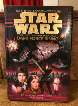 Star Wars - Dark Force Rising By Timothy Zahn (hardcover) Hc
