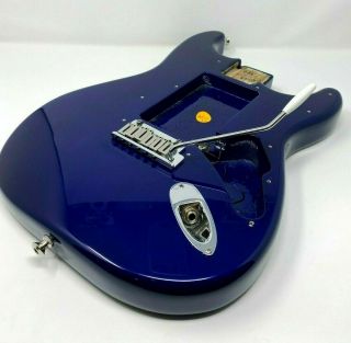 Vintage Fender American Standard Stratocaster Body Fsr Blue,  Hardware Usa 1994
