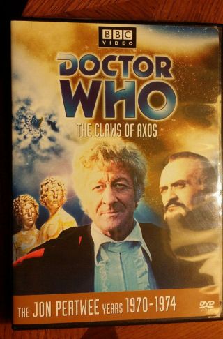 Doctor Dr Who The Claws Of Axos[1971] Story 57 (dvd,  2005) Us/region 1