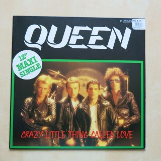 Queen Crazy Little Thing Called Love / We Will Rock You German 12 " Single 1979