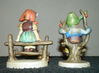 2 Hummel Figurines,  142 Apple Tree Boy 3/0 54,  & 142 3/0 Just Resting 1938 3