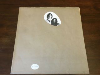 John Lennon And Yoko Ono Two Virgins Lp 1968; T 5001; Vg,