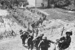 92nd Infantry Division Troops At Cascina Italy,  1944