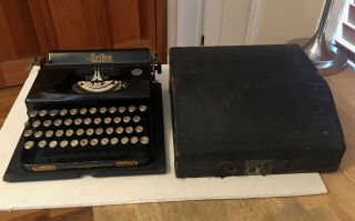 1930 ' s Seidel & Naumann Erika Typewriter Model S With Case All,  Beauty 2