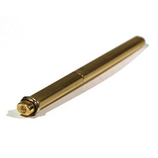 Cartier Trinity Tri - Color 18kt Gold Plated Textured Design Ballpoint Pen