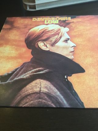 David Bowie Low 1977 1st Press Vinyl Record Pl 12030 Insert & Sticker