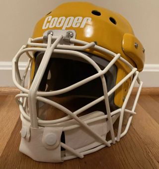 Olympia Composites Cooper Sk2000 Goalie Mask Helmet Mage Hm30 Vintage Style