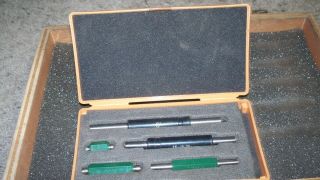 vintage MITUTOYO micrometer set 3