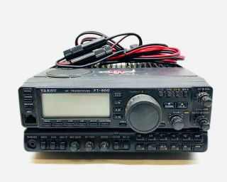 Vintage Yaesu Hf Transceiver Ft - 900 Ham Radio