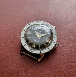 Zodiac Seawolf Sea Wolf Vintage Dive Watch Bakelite bezel cal 70 - 72 Serviced 2