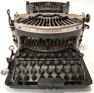 Antique Typewriter Williams Nº1 Straight Macchina Da Scrivere Maquina Escribir